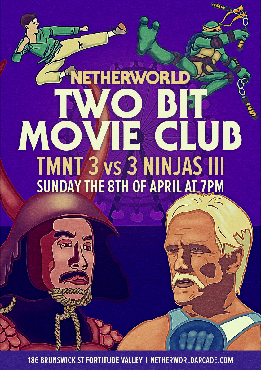 Two Bit Movie Club Tmnt 3 Vs 3 Ninjas Iii Netherworld