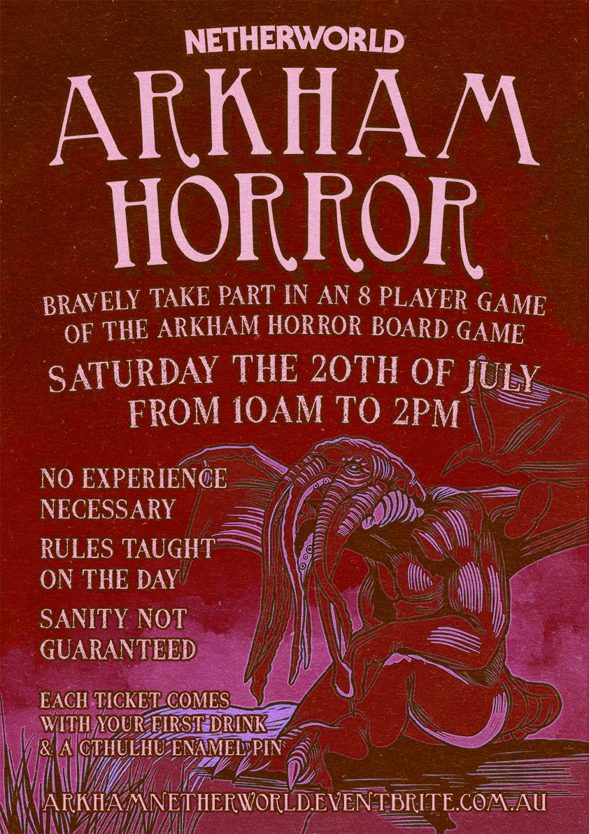 Arkham Horror 3rd Edition Netherworld