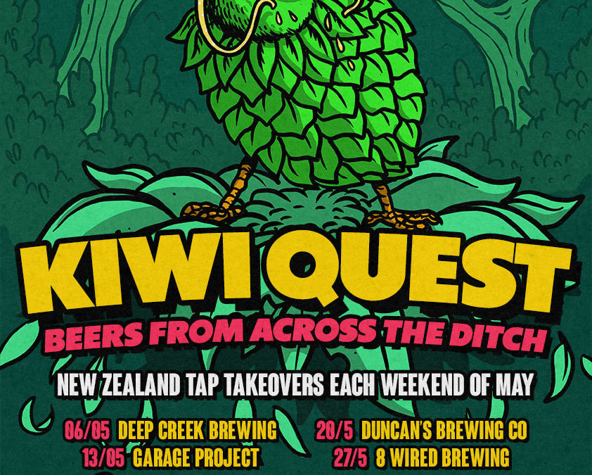 Kiwi Quest – A Month of New Zealand Tap Takeovers