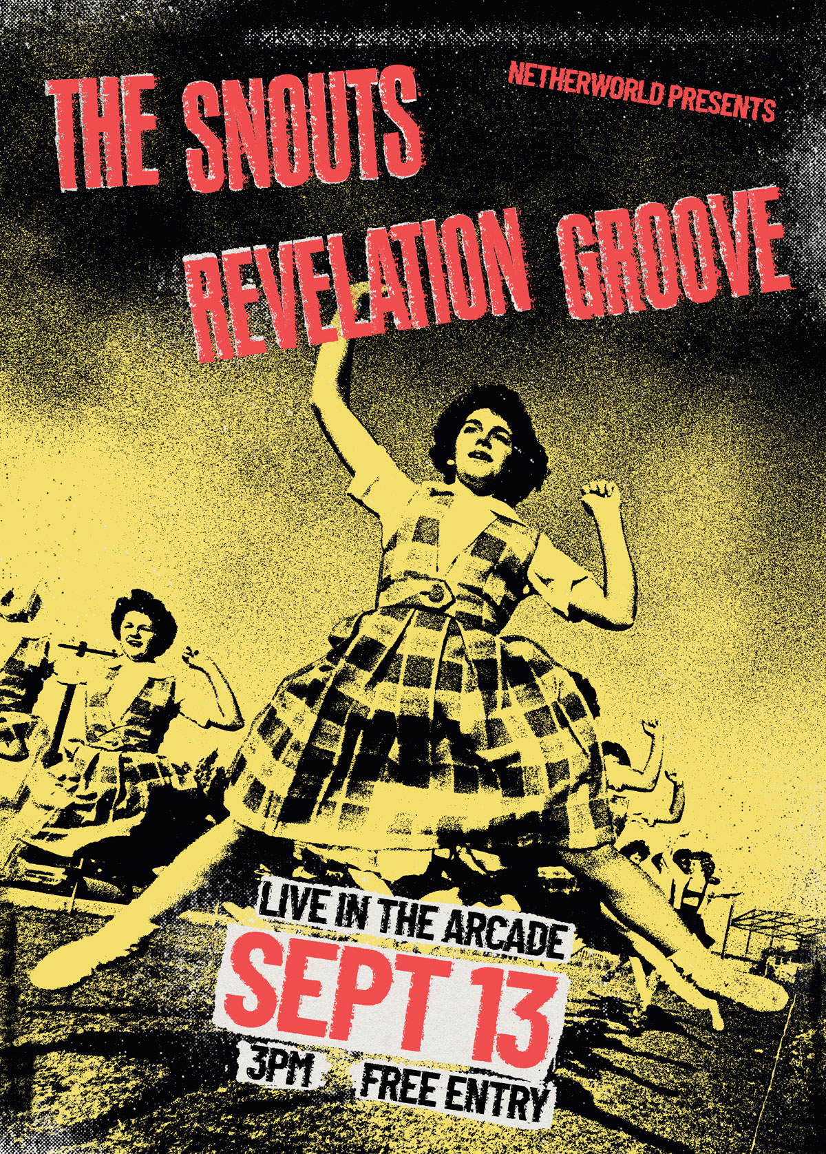 The Snouts + Revelation Groove – Live in the Arcade